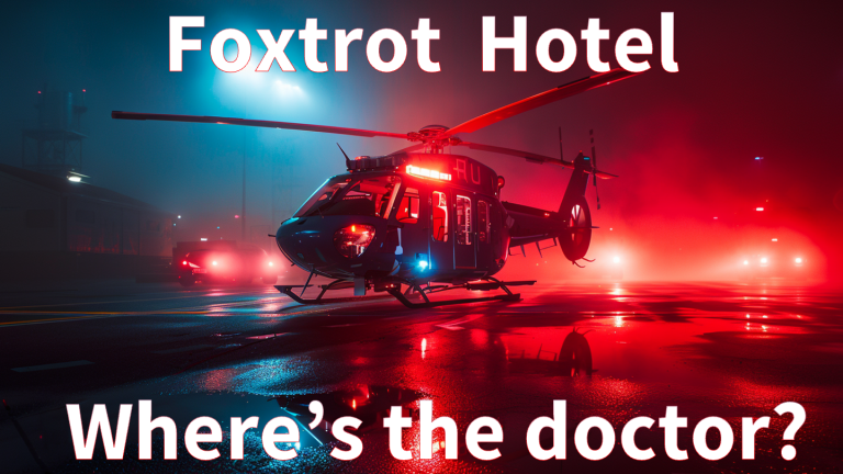 Foxtrot Hotel -- air ambulance picyture